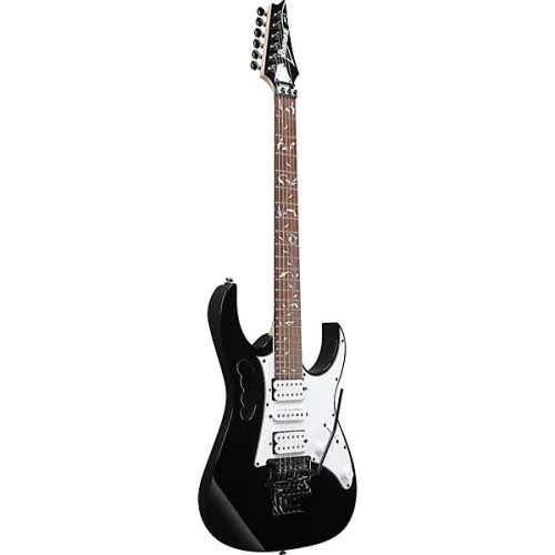 Ibanez JEMJR Steve Vai Signature Electric Guitar - Black - Image 3