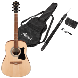 Ibanez Jam Pack Dreadnought Acoustic Guitar Pack - OPN