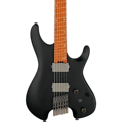 Ibanez QX52 Headless 6-String Electric Guitar - Black Flat