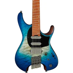 Ibanez QX54QM Electric Guitar - Blue Sphere Burst Flat