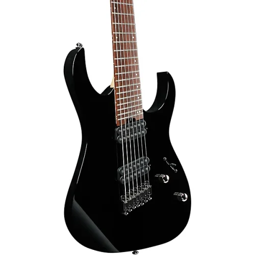Ibanez RGMS7 7-string Electric Guitar - Black - Image 2