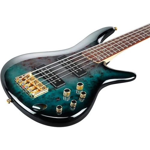 Ibanez SR405EPBDX 5-string Bass Guitar - Tropical Seafloor Burst - Image 2