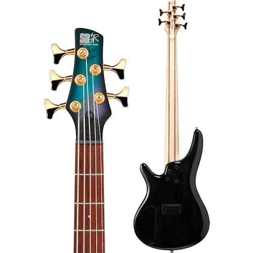 Ibanez SR405EPBDX 5-string Bass Guitar - Tropical Seafloor Burst - Image 7