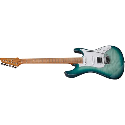 Ibanez Standard AZ22S1F Electric Guitar - Turquoise Burst - Image 3