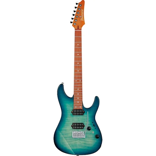 Ibanez Standard AZ24S1F Electric Guitar - Turquoise Burst - Image 4