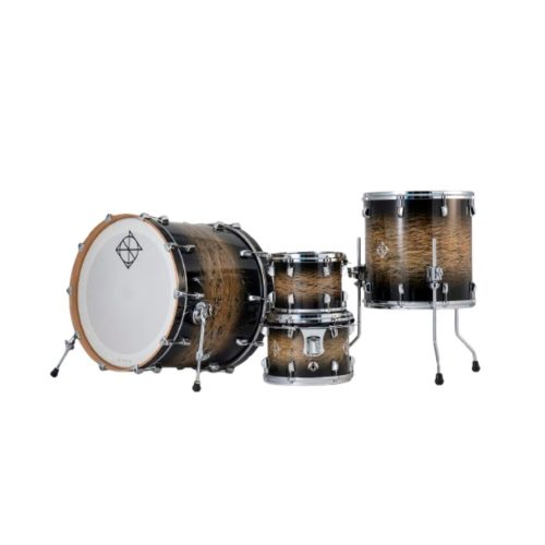 Dixon Artisan 4 Piece Shell Pack - Black Burst