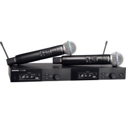 Shure SLXD24DSM58 Digital Wireless Dual Handheld System