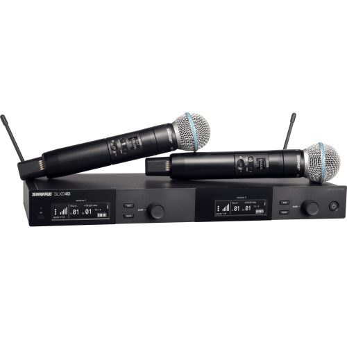 Shure SLXD24DSM58 Digital Wireless Dual Handheld System
