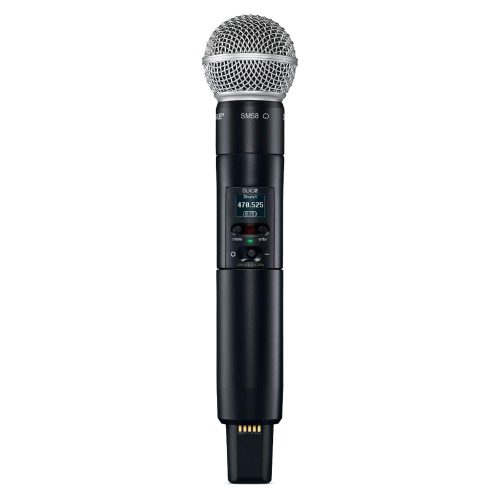 Shure SLXD24D/SM58 Digital Wireless Dual Handheld System - Image 3