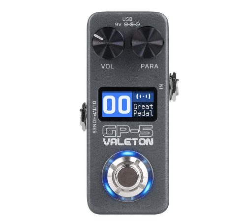 Valeton GP-5 Multi-FX Amp and IR Loader Mini Pedal