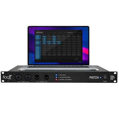 Flock Audio Patch 64-point Digitally Controlled Analog Patchbay - Image 3