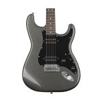 Fender Squier Affinity Series Stratocaster Electric Guitar - Charcoal Frost Metallic with Laurel Fingerboard