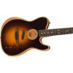Fender Acoustasonic Player Telecaster Acoustic-electric Guitar - Shadow Burst with Rosewood Fingerboard - Image 3