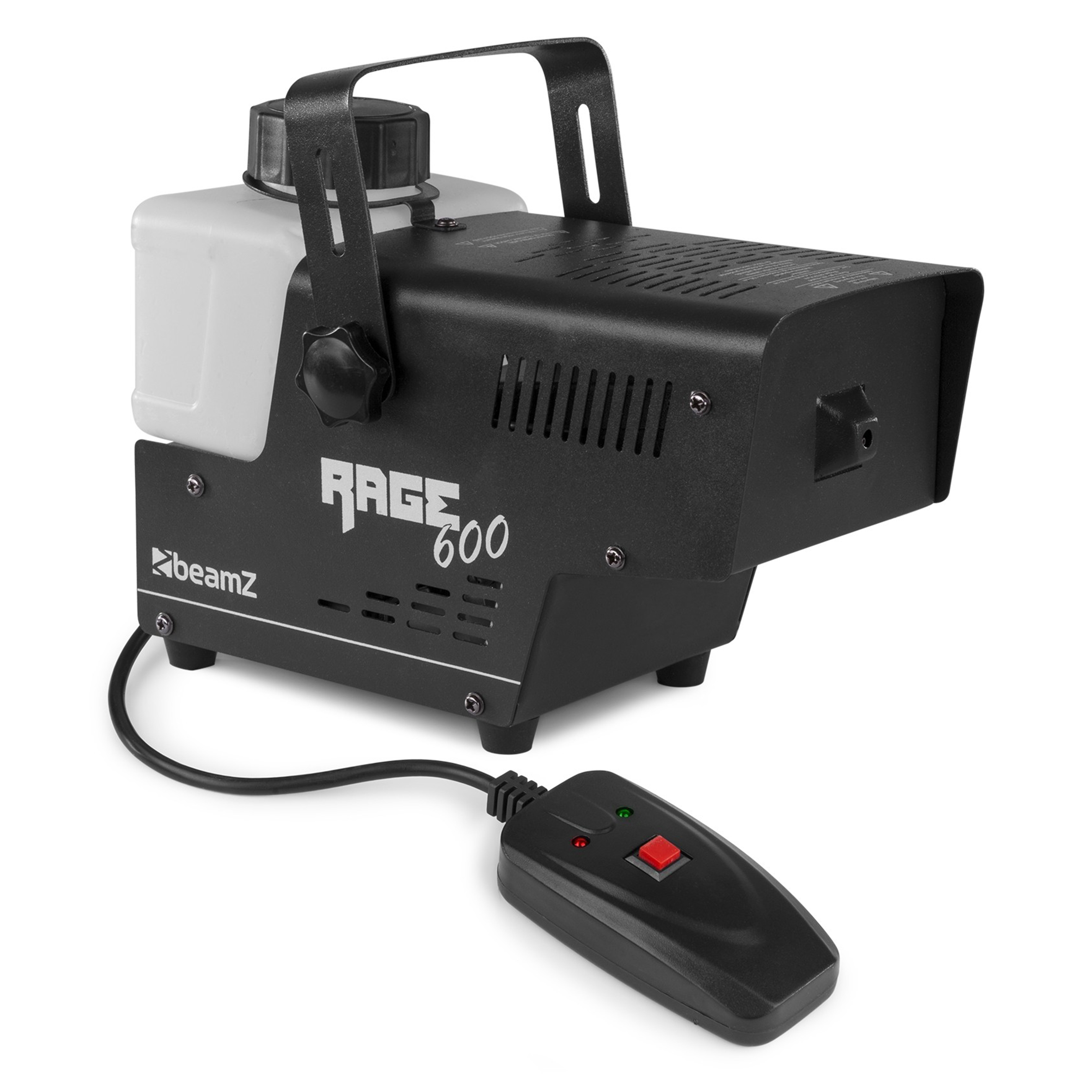 160700B.jpg Beamz Rage600i Smoke Machine with Remote Control Wired - Image 1