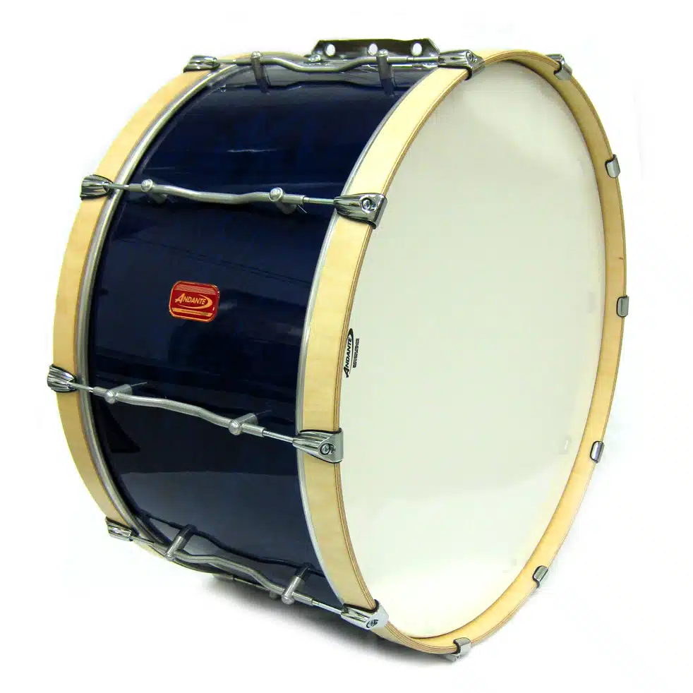28PRO14-C.jpg.webp Andante 28 x 14 inch Pro Style Marching Bass Drum - Image 1