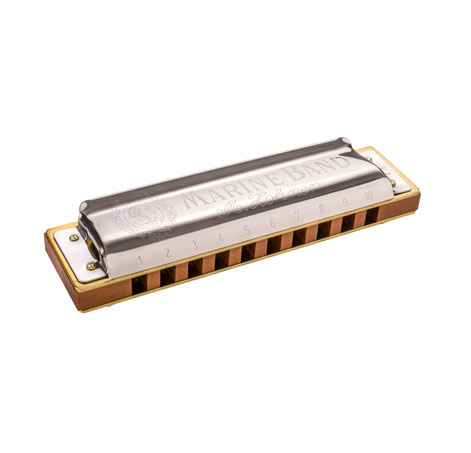 33.jpg Hohner Marine Band 1896 Series Harmonica Key C - Image 1
