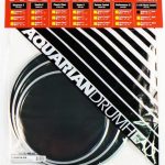 Aquarian Response II Coated Tom Pack (Black)