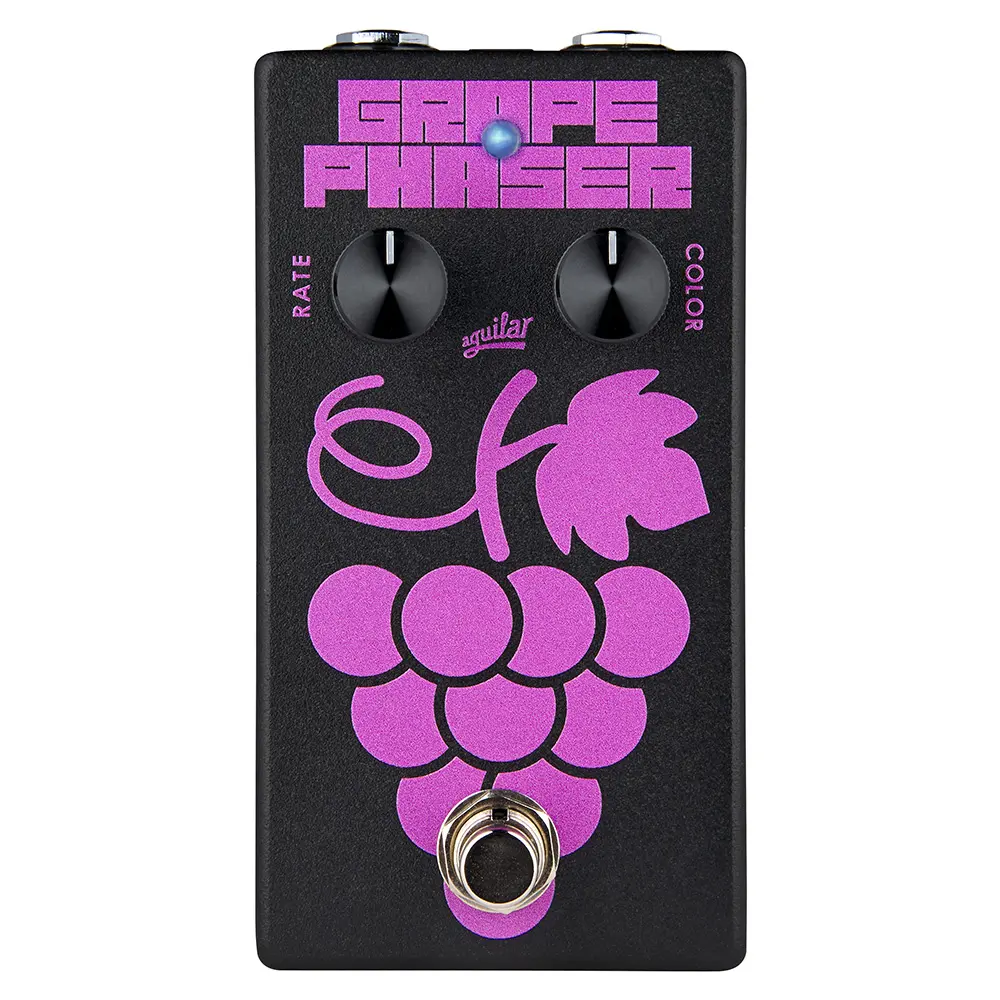 AGGRAPEPHASERV2.webp Aguilar Grape Phaser V2 Bass Effects Pedal - Image 1