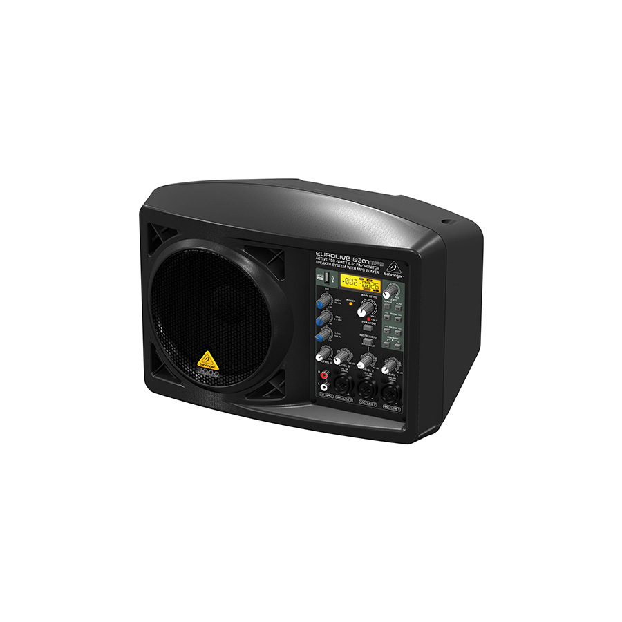 B207MP3.jpg Behringer Eurolive B207MP3 150W 6.5 inch Personal PA/Monitor Speaker - Image 1