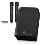Behringer B1X PA System with ULM202 USB Wireless Mics