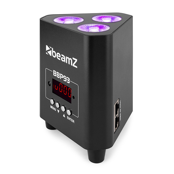 BeamZ-BBP93-Battery-Uplight-Par-3-x-10w.jpg BeamZ BBP93 Battery Uplight Par 3 x 10w - Image 1