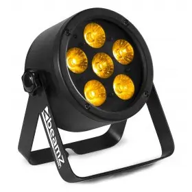 Beamz-BAC302-LED-PAR-64-6x-12W-6in1-Parcan.webp Beamz BAC302 LED Parcan 64 6x12W 6in1 ProPar - Image 1