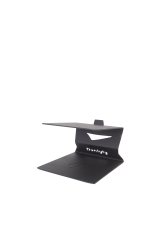Dualyty 345 Mild Steel Desktop Monitor Stand Pair (Black) - Image 3