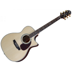 Crafter TC 035E OM body Acoustic Electric Guitar - Image 3
