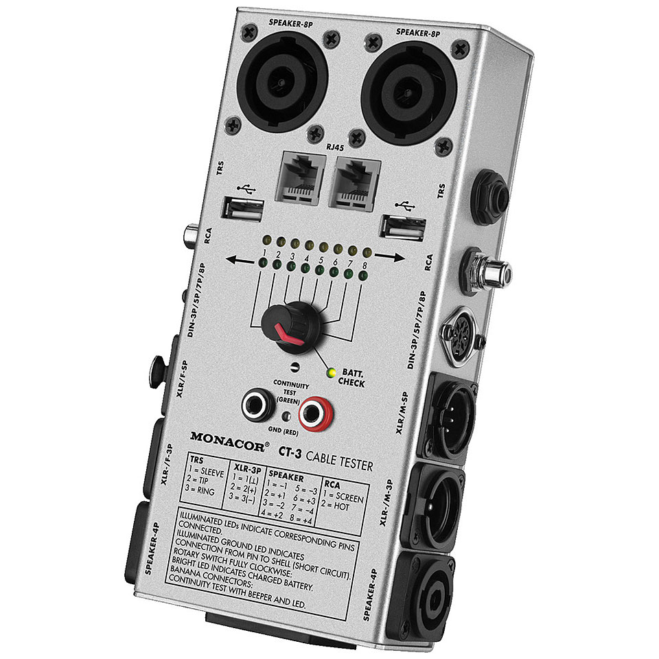 CT3.jpg Monacor CT-3 Cable Tester - Image 1