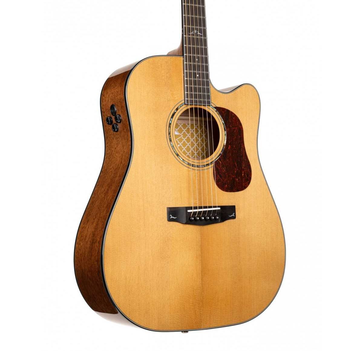 Cort-Gold-DC-6-Acoustic-electric-Guitar-Natural-e1715950861833.jpg Cort Gold DC-6 Acoustic-electric Guitar - Natural - Image 1
