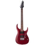 Cort X100 Electric Guitar – Open Pore Black Cherry - Image 3