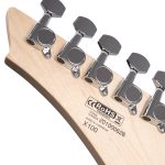 Cort X100 Electric Guitar – Open Pore Black Cherry - Image 8