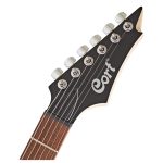 Cort X100 Electric Guitar – Open Pore Black Cherry - Image 9