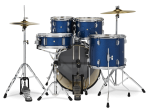 PDP Center Stage 5-piece Kit with Cymbals - Royal Blue Sparkle - Image 2
