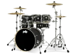 PDP Concept Maple Shell Pack 7-Piece Kit – Satin Black