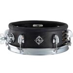 Dixon Little Roomer Snare Drum 3.5x10 inch W/Jingles Black Coal - Image 2