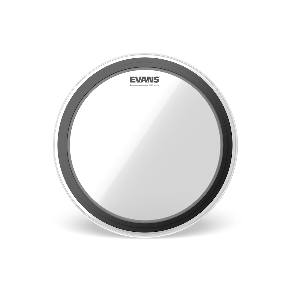 EBD22EMADHW.png Evans EMAD Heavyweight Clear 22 inch Bass Head - Image 1