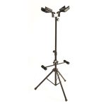 Quik Lok Universal Dual Acoustic/Electric Guitar Stand With Self-Locking Yoke