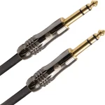 Quik Lok Italian Standard Instrument Cable, Stereo Jack / Stereo Jack, 2m - Image 2