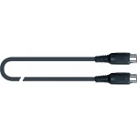 Quik Lok SX164-5BK Midi cable - Black - 3m - Image 2