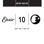 ELIXIR 010 SINGLE STEEL STRING