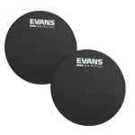Evans PB1 Single Bass Drum Patch (Pair) - Black Nylon