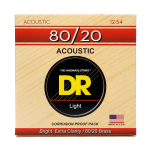 DR. Strings Hi-Beam 80/20 Acoustic 12-54 Light Guitar Strings