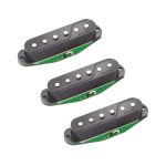 Fishman Fluence Single Width Pickups for Strat Set of 3 in Black