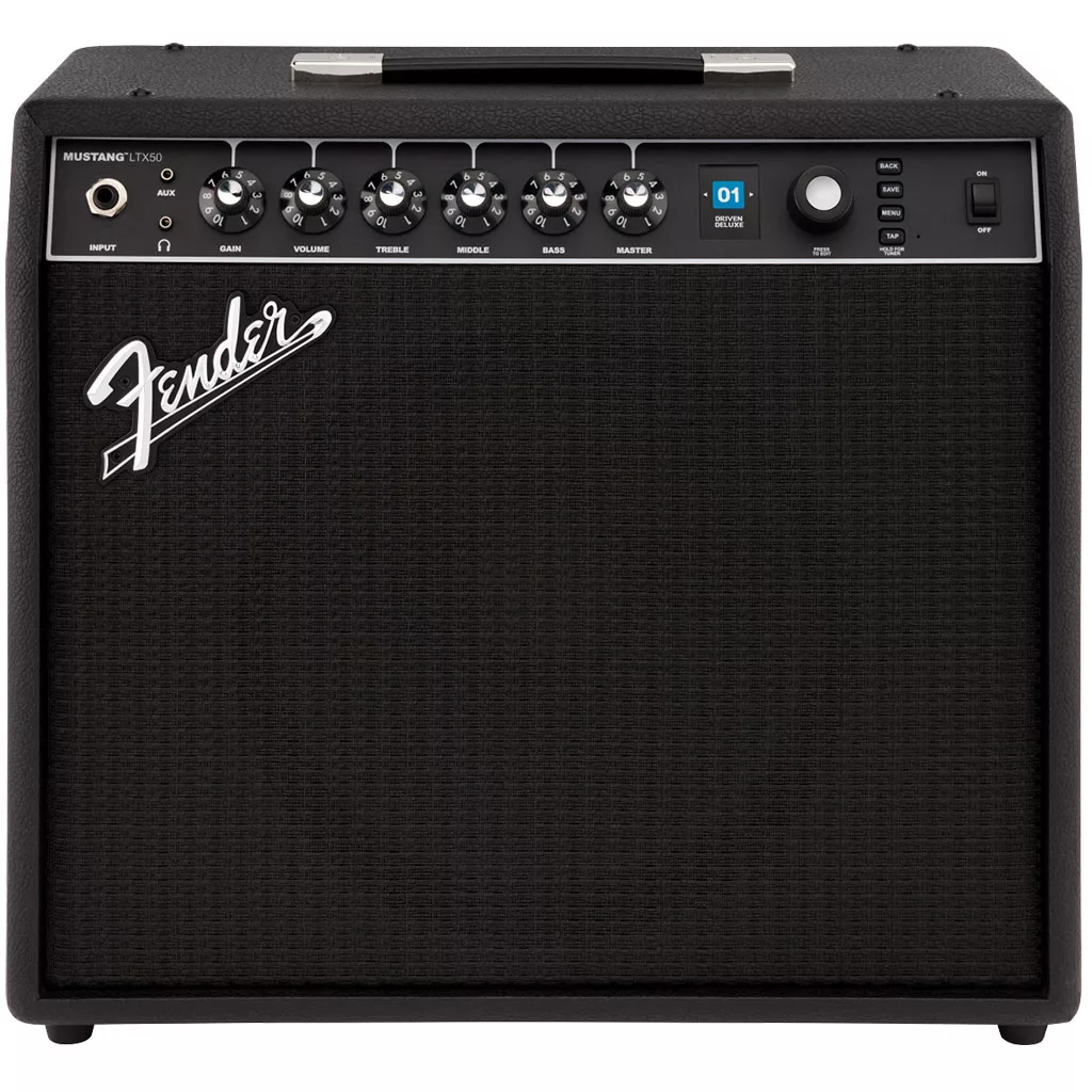 Fender Mustang LTX50 50-watt 1 x 12-inch Combo Amplifier Fender Mustang LTX50 50-watt 1 x 12-inch Combo Amplifier