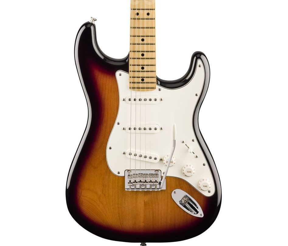 Fender-Player-Strat-Electric-Guitar-Anniversary-2-Color-Sunburst-e1741000592984.jpg Fender Player Strat Electric Guitar - Anniversary 2-Color Sunburst - Image 1