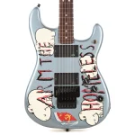Fender Tom Morello's "Arm The Homeless" Electric Guitar - Blue Ice Metallic