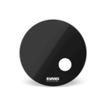 Evans EQ3 24 Inch Resonant Black Bass Drumhead