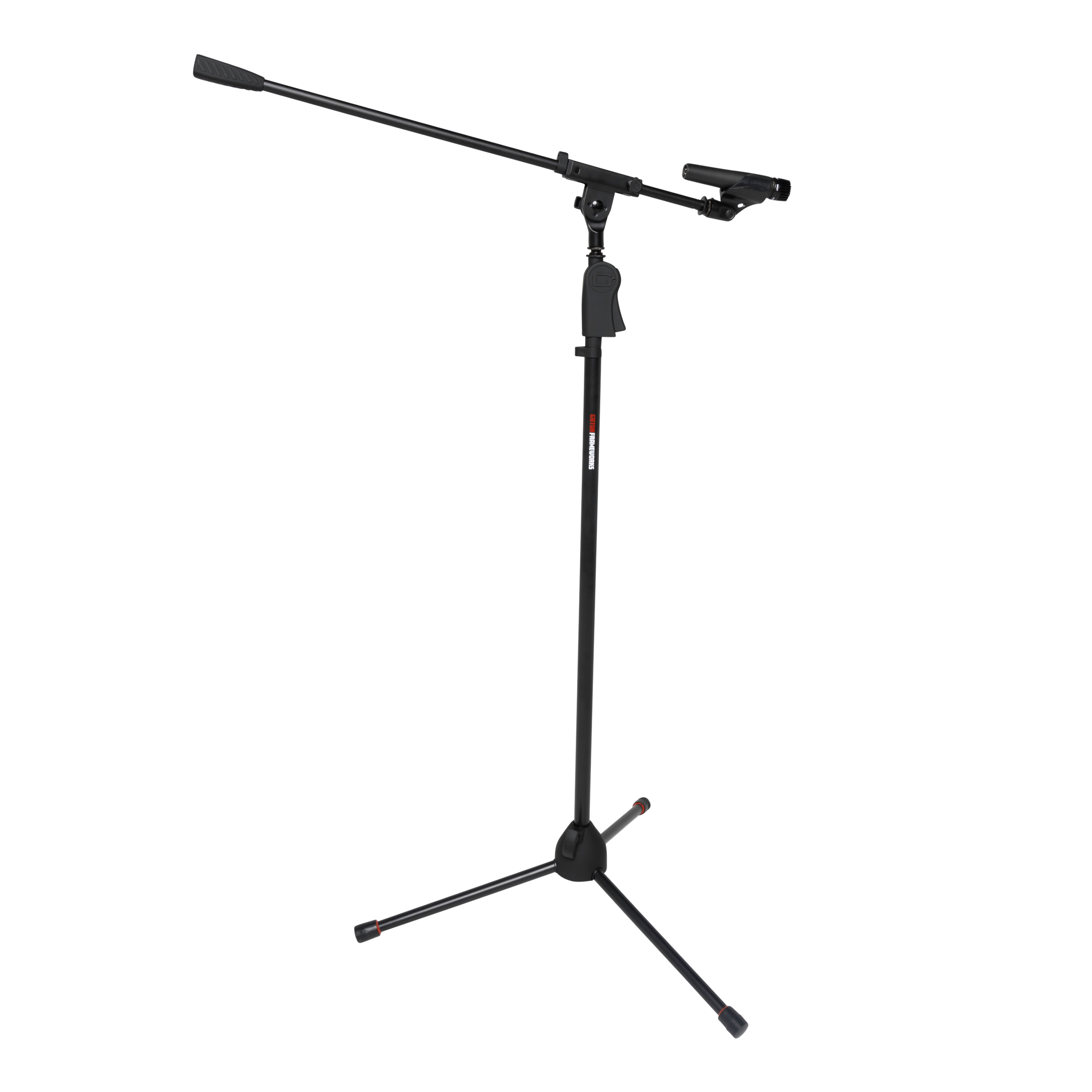 GFW-MIC-2110_001.png Gator Frameworks Rok-It Boom Tripod Mic Stand Black - Image 1
