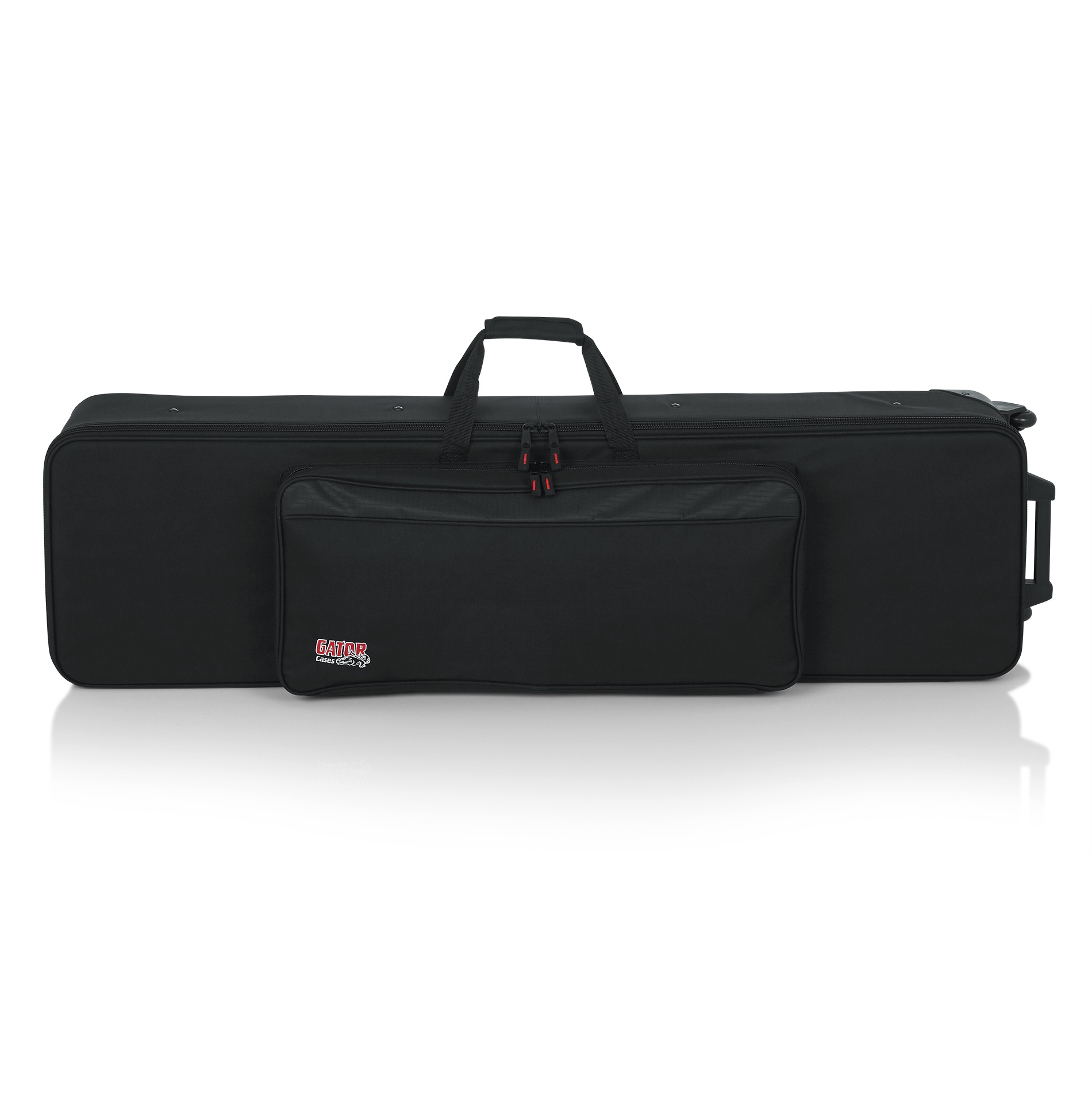 GK-76-SLIM_FRONT-1.jpg Gator Slim lightweight style 76 note keyboard case - Image 1